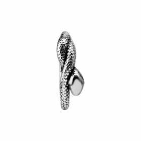1,2mm Segmentring Clicker Silber Schlange Conch 1,2mm Segmentring Clicker Silber Schlange Conch