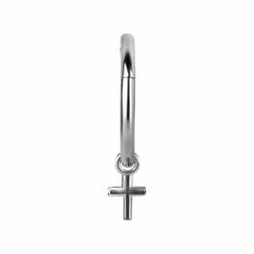 Charm Clicker Ring Anhänger silber Kreuz Charm Clicker Ring Anhänger silber Kreuz
