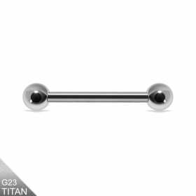 1,6mm Titan Gerader Stab G23 – Straight Barbell Silber 1,6mm Titan Gerader Stab G23 – Straight Barbell Silber