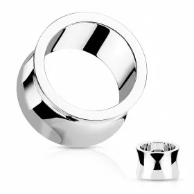 1 Paar Tunnel Stahl Silber Saddle Sattel