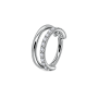 1,2mm Titan Segmentring Clicker Paci 2 Ringe parallel Kristalle