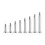 1,2mm - 1,6mm Labretstab Chirurgenstahl silber