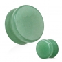 1 Paar Plug Jade Halbedelstein Solid Saddle Fit Plug