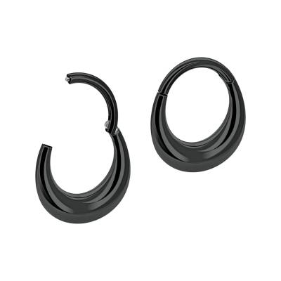 Segmentring Clicker „Bold Curve“ – 1,2mm, 8mm Ø, poliert, in 5 Farben Segmentring Clicker „Bold Curve“ – 1,2mm, 8mm Ø, poliert, in 5 Farben