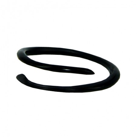1 Paar Dehnschmuck Spirale Horn Mini Illusion Ring 1,6mm