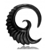 1 Paar Dehnschmuck Spirale Feder Horn