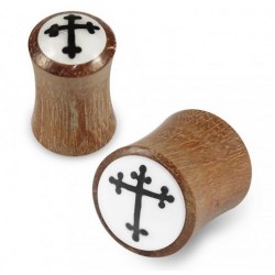 1 Paar Plug Holz Kreuz