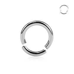 1,2mm - 2,5mm Segmentring Silber – Vielseitiger Piercingschmuck aus Chirurgenstahl 1,2mm - 2,5mm Segmentring Silber – Vielseitiger Piercingschmuck aus Chirurgenstahl