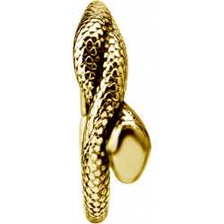1,2mm Segmentring Clicker Gold Schlange ID wählbar PVD 1,2mm Segmentring Clicker Gold Schlange ID wählbar PVD