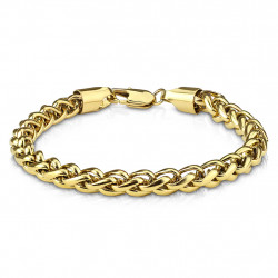 Armband Armkette Edelstahl Spiga Chain Gold