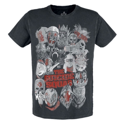 T-Shirt Suicide Squad Mask Größe L