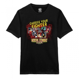 T-Shirt Mortal Kombat Choose Fighter Größe M