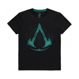 T-Shirt Assassin's Creed Valhalla Crest Grid Größe L