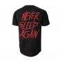 T-Shirt Freddy Never Sleep Again schwarz
