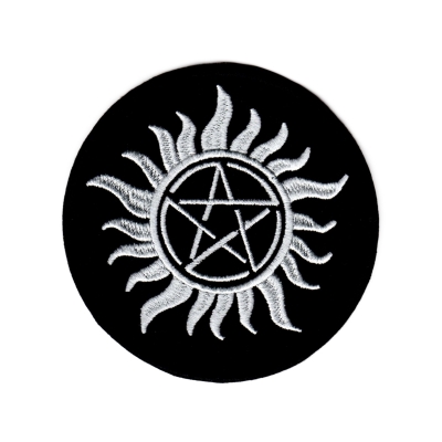 Patch Aufnäher Supernatural Pentagramm